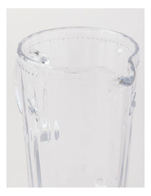Honey Bee Pressed Glass Jug in Clear