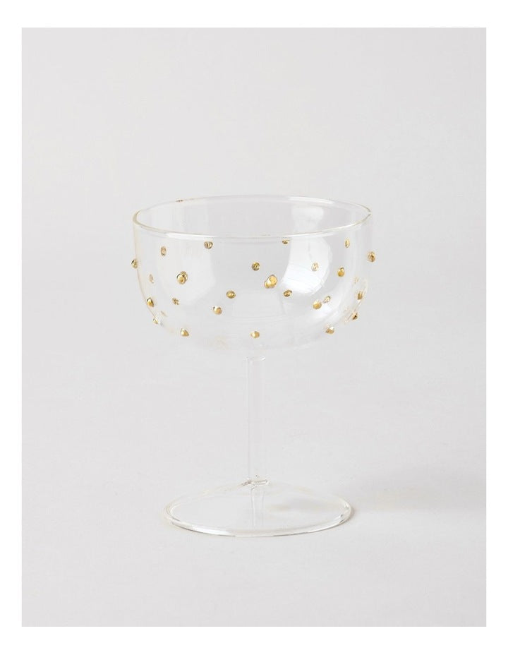 Celestial Martini Glass Set of 4 in Clear