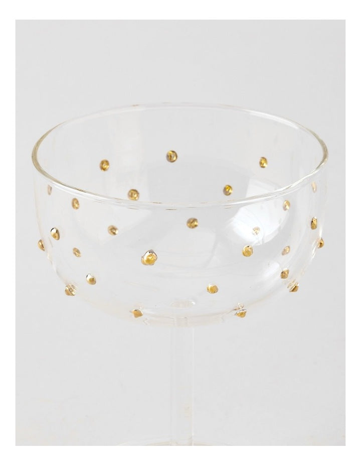 Celestial Martini Glass Set of 4 in Clear