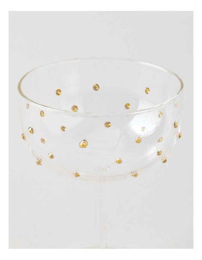 Celestial Martini Glass Set of 4 in Clear