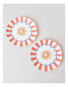 Sunshine Dinner Plate Set of 2 in Multi