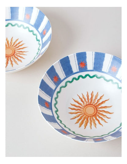 Sunshine Bowl Set of 2 in Multi