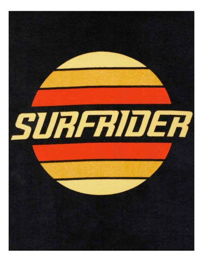 Placement Motif Flat Towel in Navy