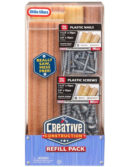 Creative Construction Wood Nails And Screw Bundle