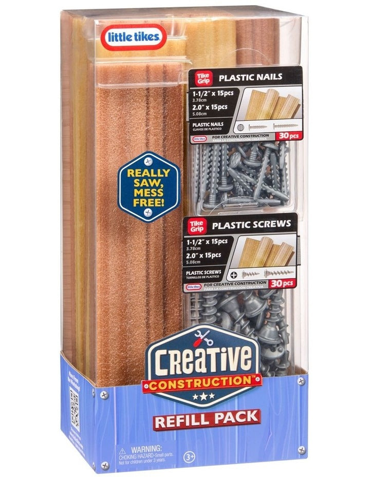 Creative Construction Wood Nails And Screw Bundle