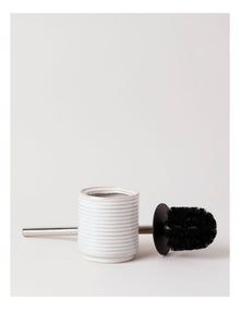 Dune Toilet Brush Holder in Natural