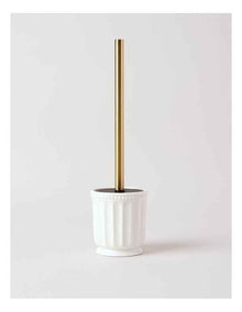 Toilet Brush Holder in White