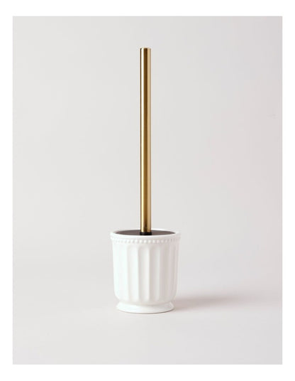Toilet Brush Holder in White