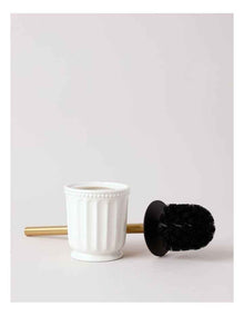 Toilet Brush Holder in White