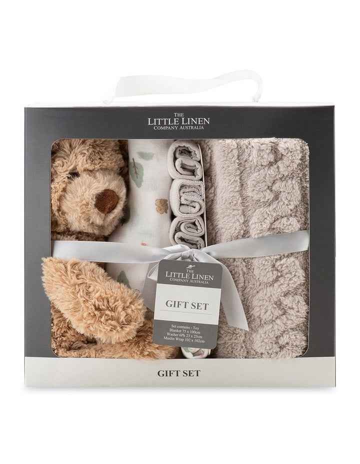 Boxed Gift Set in Brown