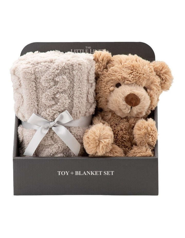 Willow Bear Plush Toy And Blanket