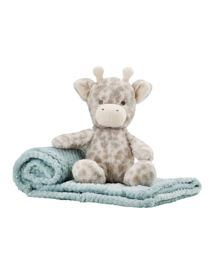 Savannah Giraffe Plush Toy & Blanket