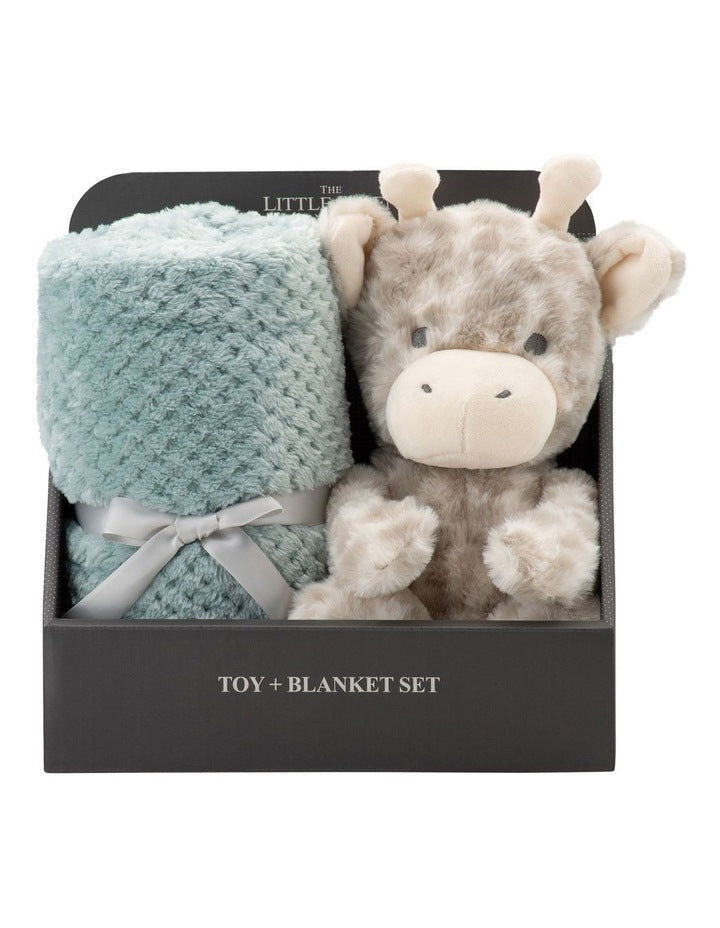 Savannah Giraffe Plush Toy & Blanket