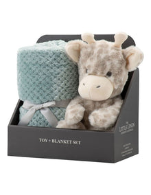 Savannah Giraffe Plush Toy & Blanket