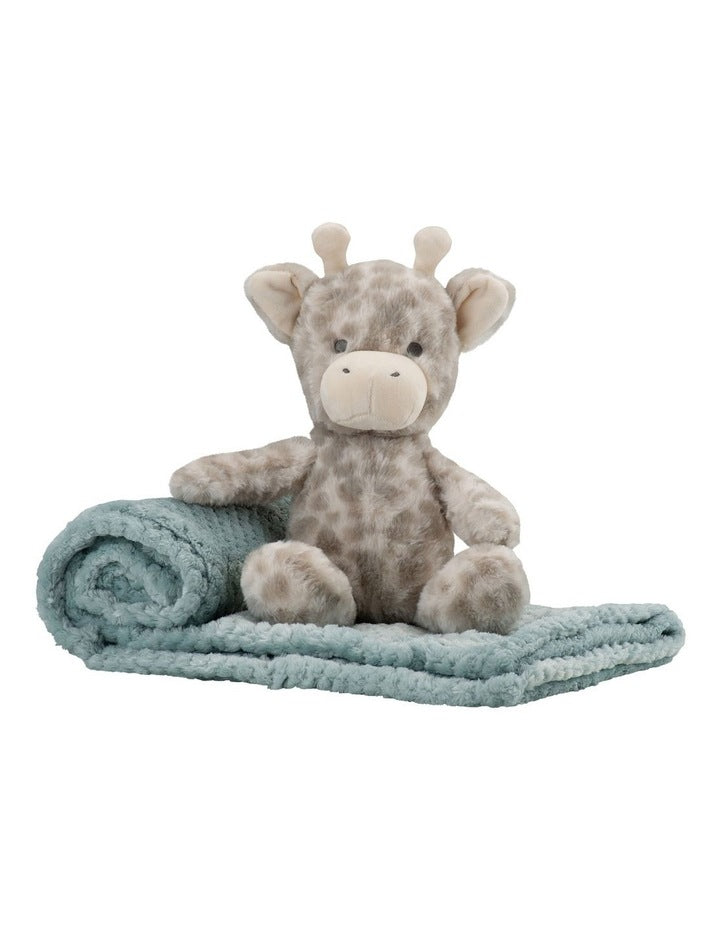 Savannah Giraffe Plush Toy & Blanket