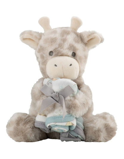 Plush Toy & Washers Savanna Giraffe