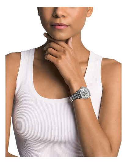 MK7542 Bryant Analogue Watch in Silver