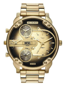 Mr. Daddy Slim Analogue DZ7490 Watch in Gold