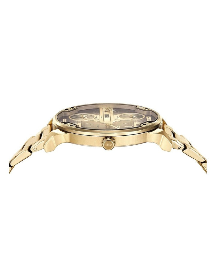 Mr. Daddy Slim Analogue DZ7490 Watch in Gold