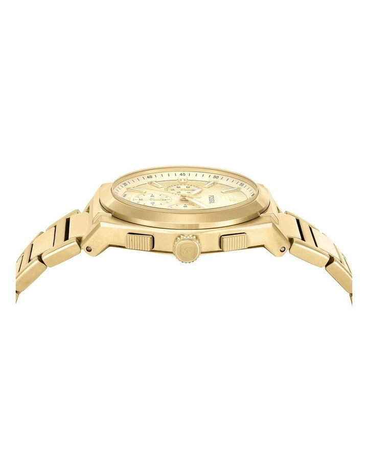 Everett FS6119 Analog-Chronograph Watch in Gold