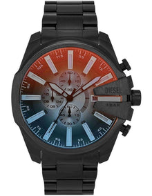 Mega Chief Slim DZ4689 Analog-Chronograph Watch in Black