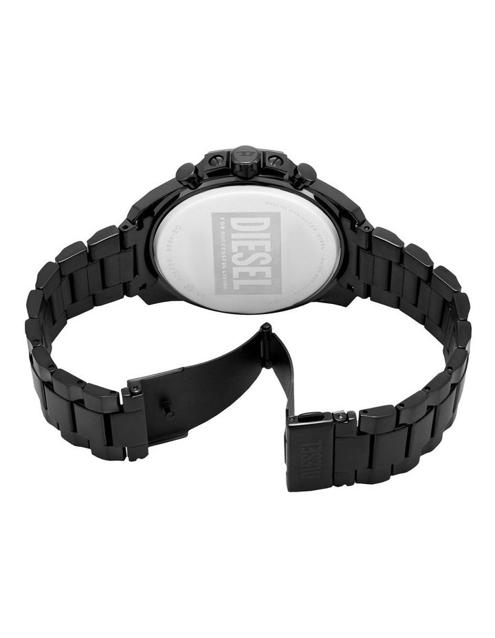 Mega Chief Slim DZ4689 Analog-Chronograph Watch in Black