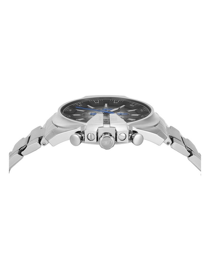 Mega Chief Slim Analog-Chronograph DZ4686 Watch in Silver