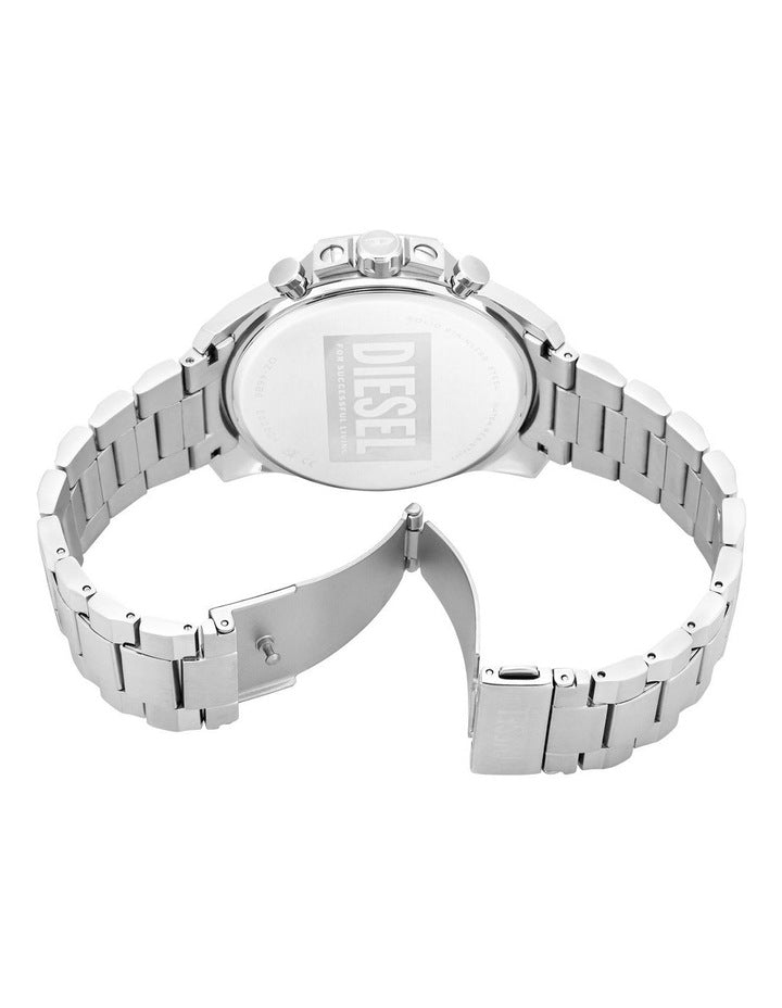 Mega Chief Slim Analog-Chronograph DZ4686 Watch in Silver