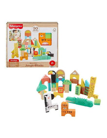 Wooden Jungle Blocks Building Set