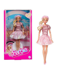 The Movie Margot Robbie As Barbie Wearing Pink Blouse & Skirt Set Doll