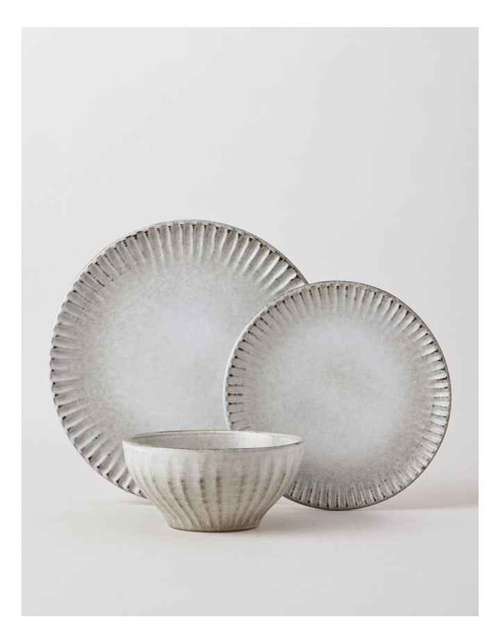 Marni 12pc Dinner Set in Grey