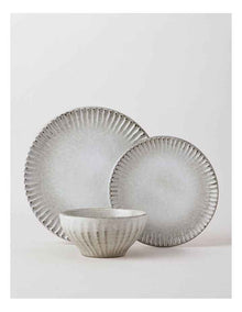 Marni 12pc Dinner Set in Grey