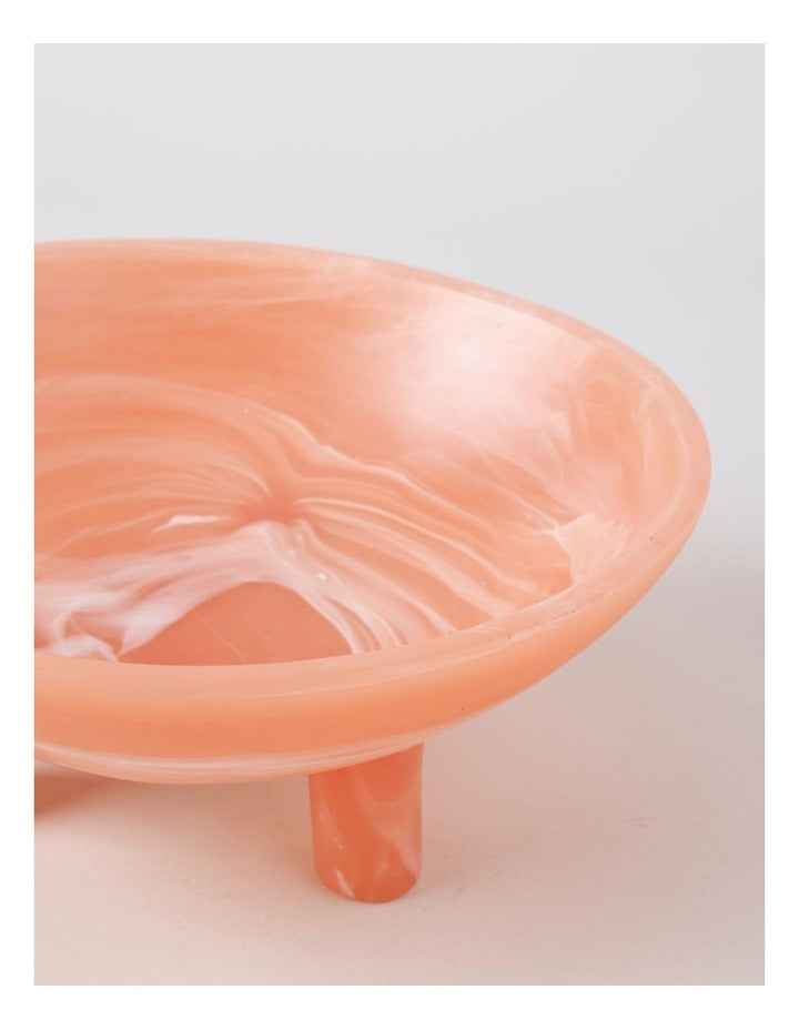 Pastel Brights Fruit Bowl With Stands in Peach