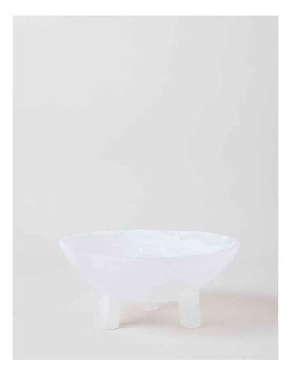 Pastel Brights Fruit Bowl With Stands in White