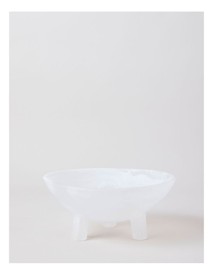Pastel Brights Fruit Bowl With Stands in White