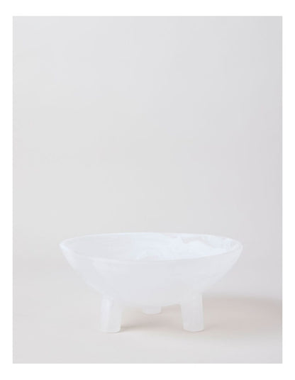 Pastel Brights Fruit Bowl With Stands in White