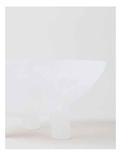 Pastel Brights Fruit Bowl With Stands in White