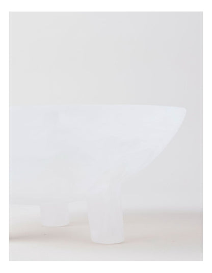 Pastel Brights Fruit Bowl With Stands in White