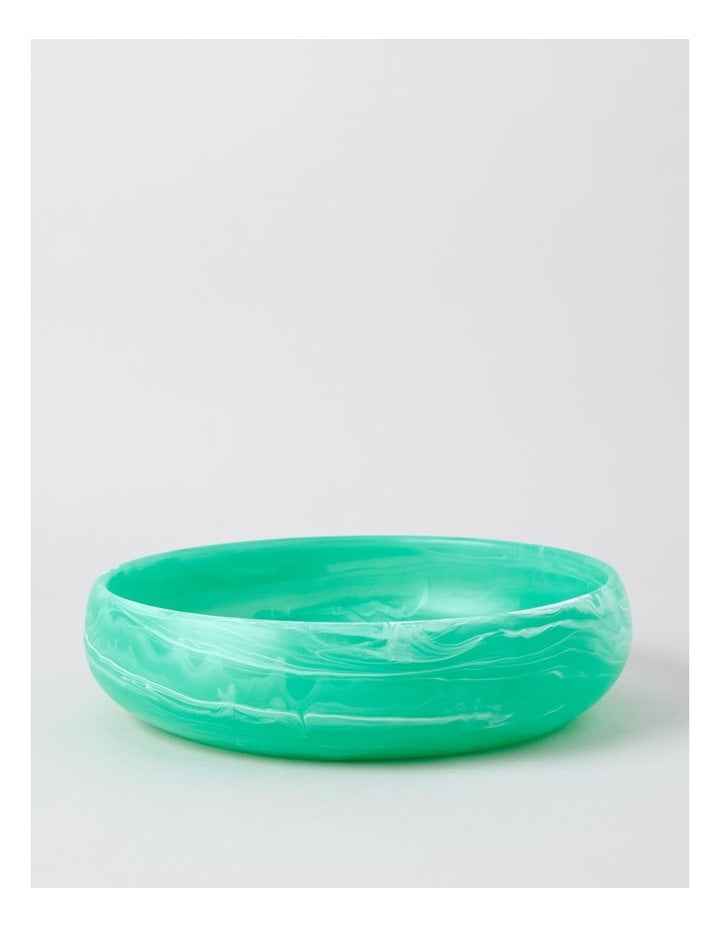 Pastel Brights Round Deep Salad Bowl in Teal