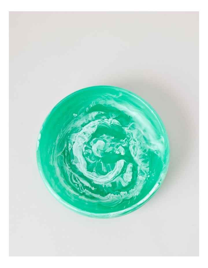 Pastel Brights Round Deep Salad Bowl in Teal