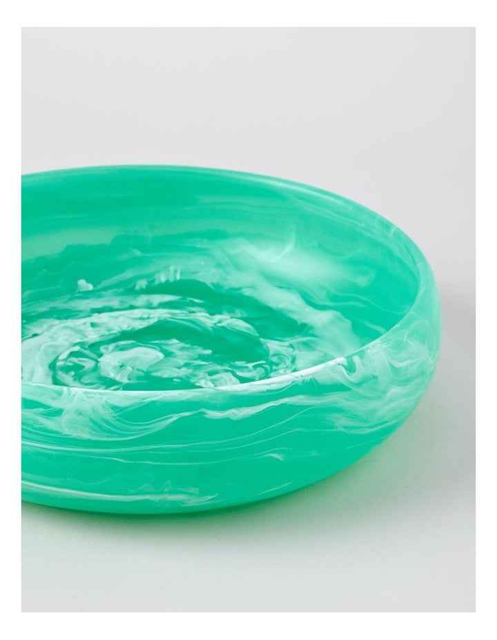 Pastel Brights Round Deep Salad Bowl in Teal