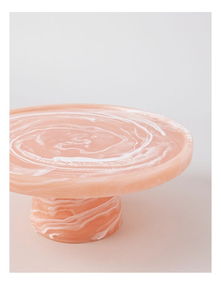 Pastel Brights Cake Stand in Peach