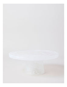 Pastel Brights Cake Stand in White