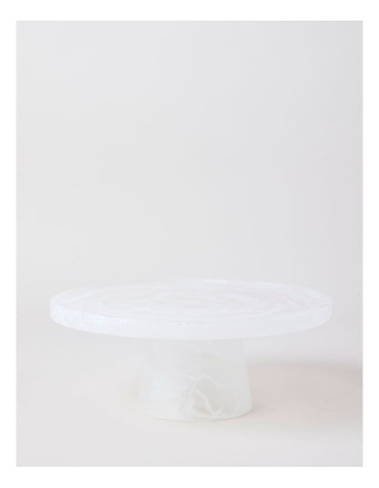 Pastel Brights Cake Stand in White