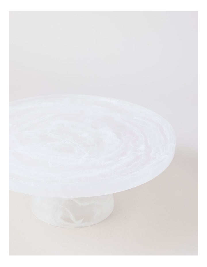 Pastel Brights Cake Stand in White