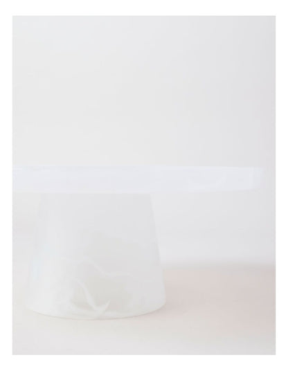 Pastel Brights Cake Stand in White