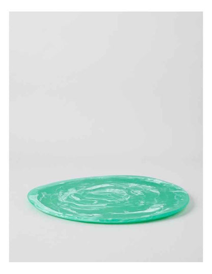Pastel Brights Serving Plate in Teal