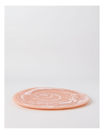 Pastel Brights Serving Plate in Peach