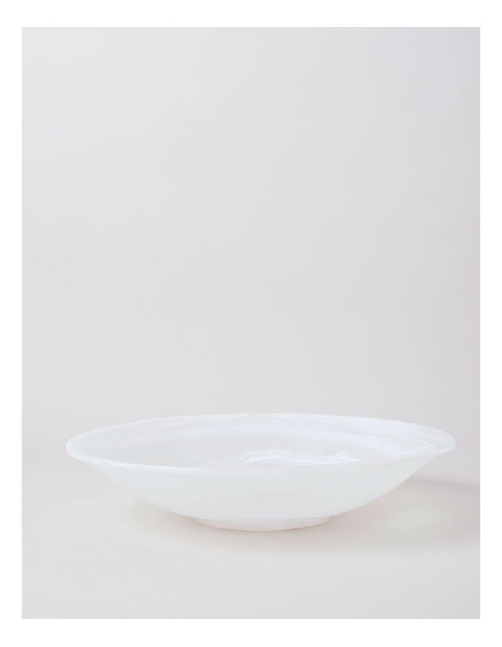 Pastel Brights Salad Bowl in White