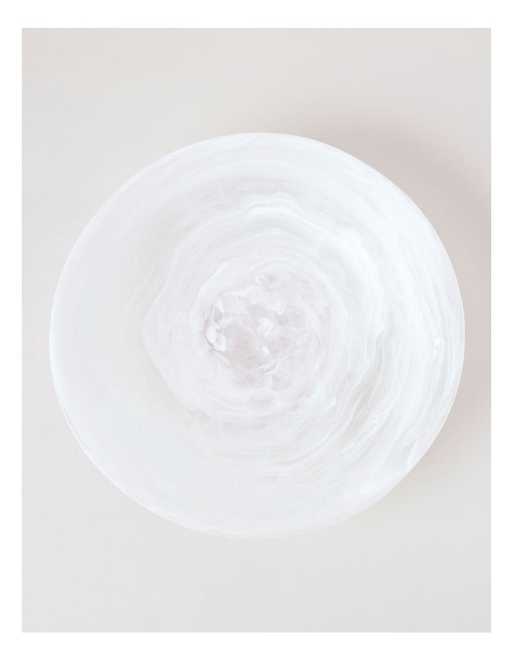 Pastel Brights Salad Bowl in White
